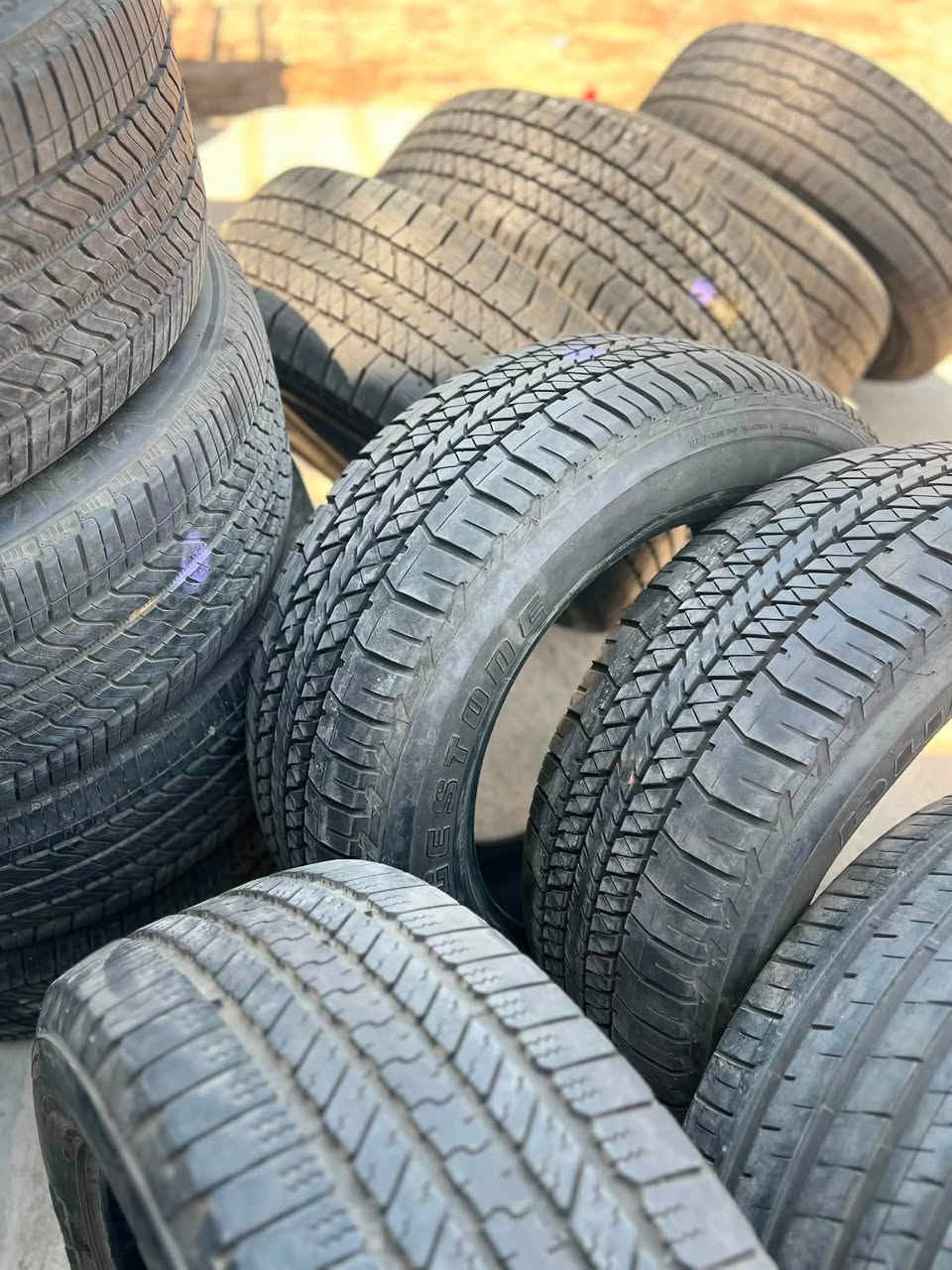 السلام عليكم 
تم بحمد لله وصول حاويه اطارات باله 
مستخدم ماركات عالميه وانتاج حديث نظافه ٩٠٪؜
كذلك تم وصول ويل كب مستخدم باله كافه القياسات 
متوفر تاير جديد صيني اسعار جمله انتاج ٢٦ كافه الاحجام 
متوفر نظام بيع وشراء ومراوس
فتح وشد وبلنص داخل المجمع 
العنوان العزيزيه شارع العام مقابيل حسينه حواس 
الرقم للاستفسار ***********
اخوكم ּا̍ڷــمۭــﮪــڼۨــدڛۣ آحۡــمۭــد
