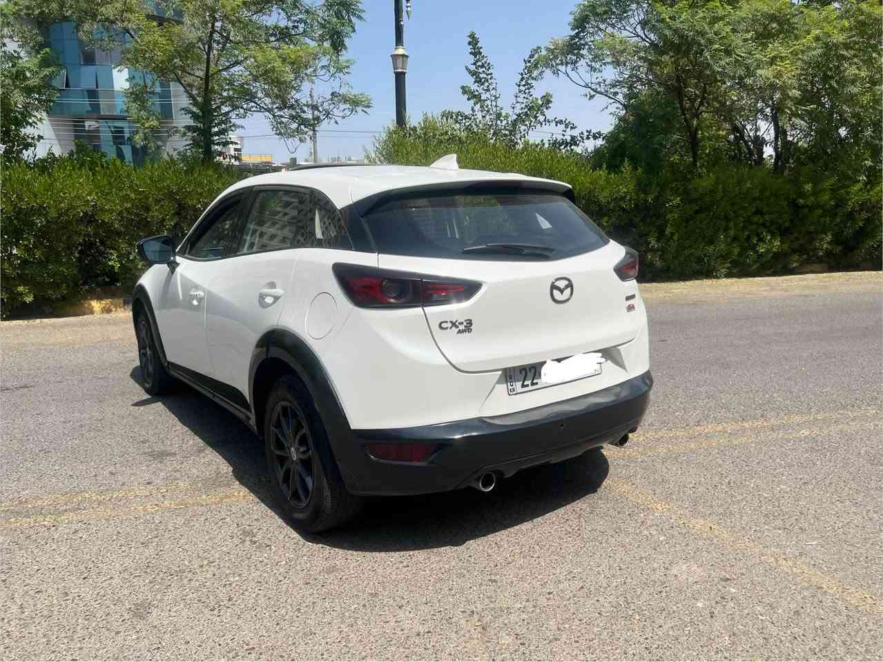 Mazda Cx3 2022 
سةيارةكة فول فول مواصفاتة دةبل ئةكسل سلايد كوشين جلد ويل كرؤم سماعة بؤس رادار پيش و پشت و تةنيشتةكان سةيارةكة دوو پارچةي بؤياغة بي ژووري بي ئيرباگ سةنةوي رةقةم نويية بة ناوي خؤمة گير و مةكينة و هةموو شتي بةشةرت 
*********** أربيل, العراق
