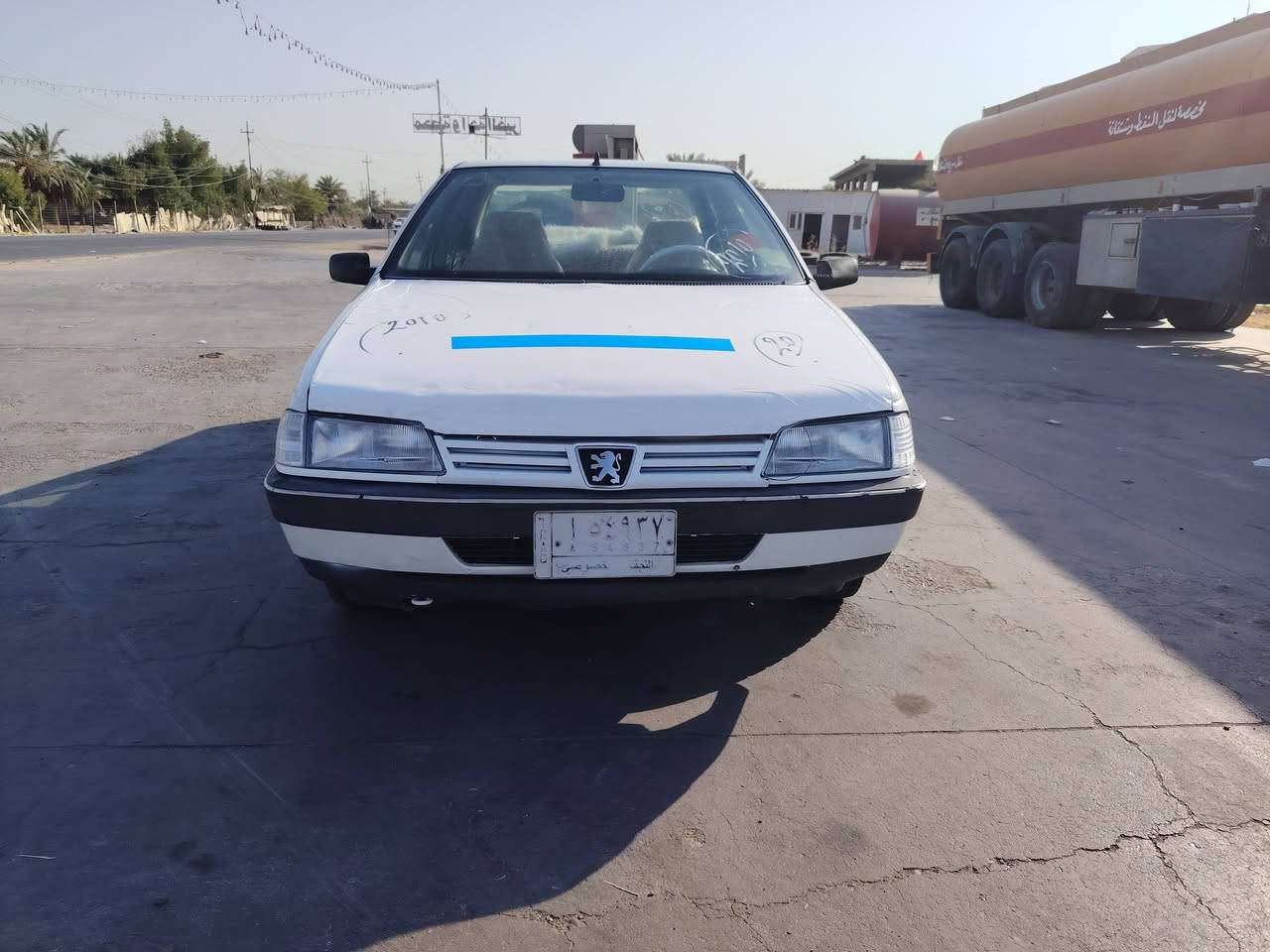 سلام عليكم للبيع بيجو رواء مكينه وكير جدد تخم تاير حد اديه جديده سياره جاهزه تحويل مباشر تخم تاير لسعر ١٧مكاني نجف مناذره ***********
