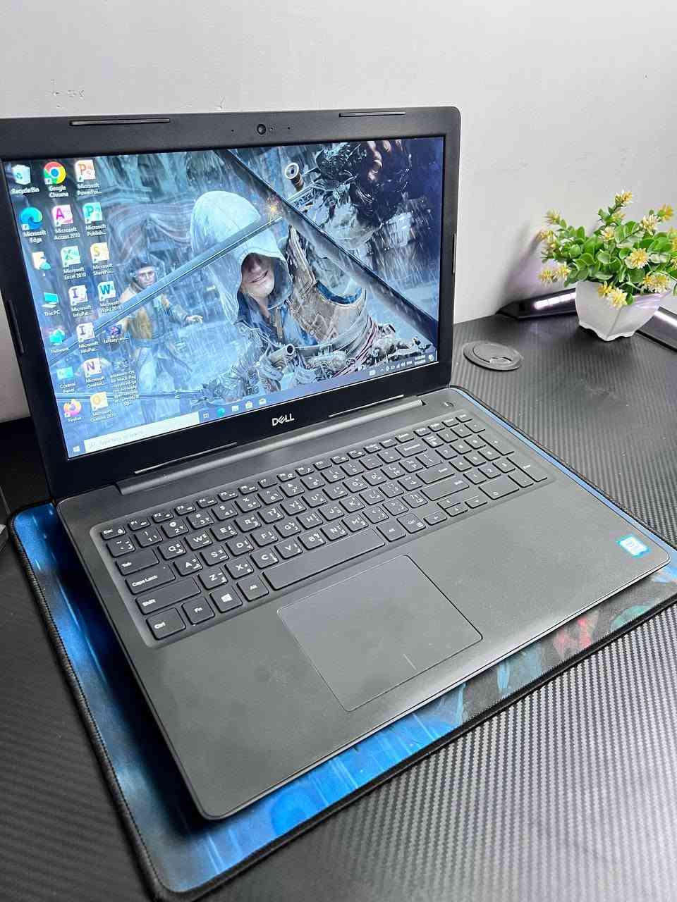لابتوب dell للبيع  🔥
‏لابتوب راقي، مناسب للدراسة والبحوث والمونتاج (الادوبي) ومناسب للبرانج الهندسية مثل الاوتكاد وغيره  ...وايضا مواصفاته قوية للالعاب وينطيك سلاسة عالية(تتونس 🔥 ) ....
‏نظافة عالية 
‏المواصفات ....
‏المعالج / Core i7 8550U الجيل الثامن 
‏كرت شاشة خارجي/ AMD RADEON 530 2GB🔥
‏كرت الشاشة الداخلي / Intel UHD GRAPHICS 620 4GB
‏الرام / 8GB DDR4 
‏التخزين / 256GB SSD M.2
‏حجم الشاشة / 15.6 inch SCREEN 
‏ملحقاته كاملة
‏شاحنتة الاصلية
‏ماوس
‏ماوس باد
‏حقيبة جديدة 
‏🩵🩵 سعر 360 الف 🩵🩵
‏مع ضمان 10 ايام استبدال في حال وجود اي خلل او مشكلة ⚜ الاستلام بعد الفحص والتأكد من جميع التفاصيل 🌹
‏يتوفر توصيل لكل العراق 
‏متواجد ماسنجر 
‏واتساب ***********
‏
