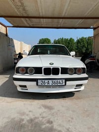بي ام 535 موديل 91بيه بس جاملق امامي سياره نضيفه  بيه مشكله بس بل كير ...