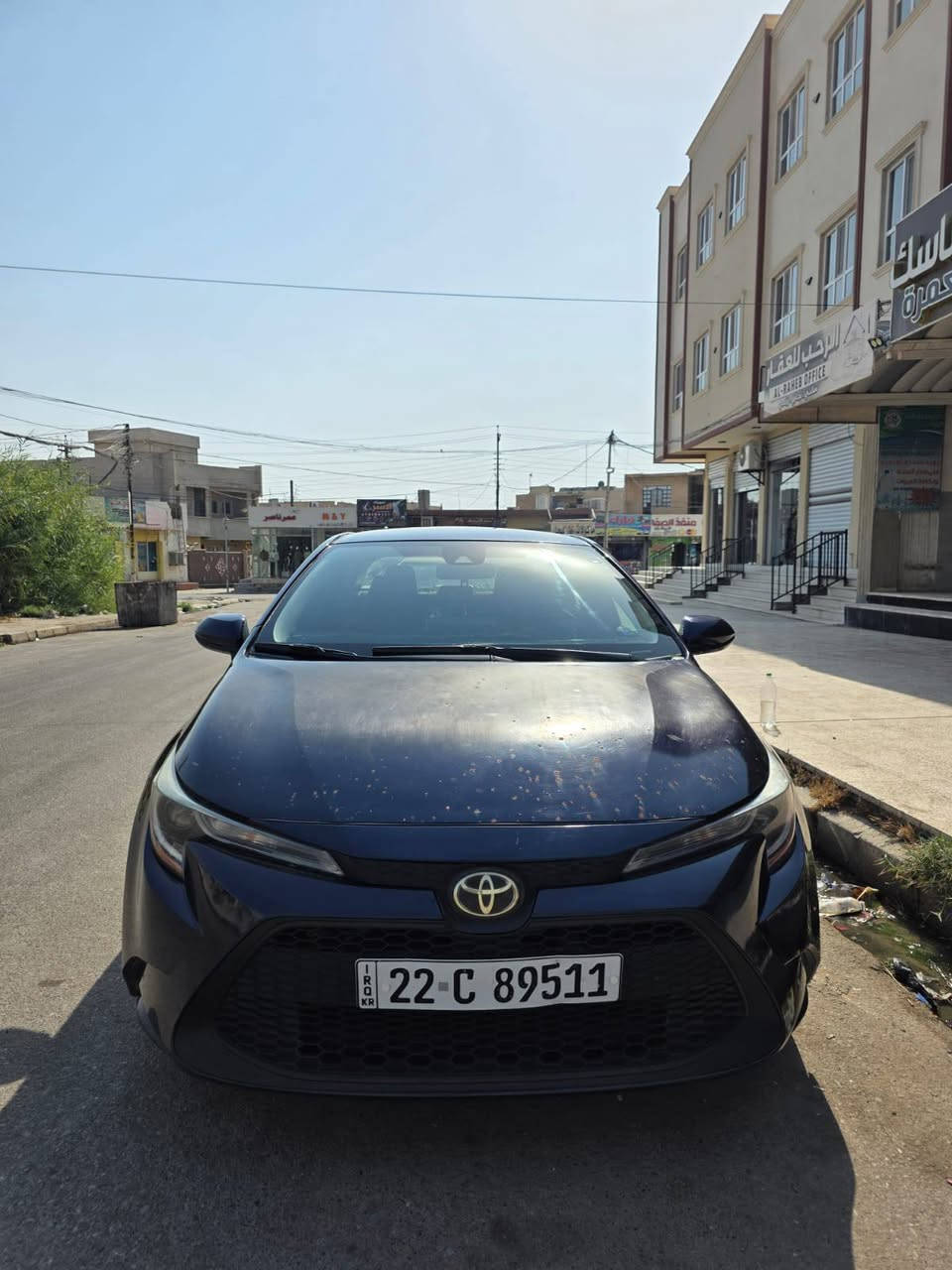 للبيع كورلا كوديل 2021
مواصفات Le 
ضررها بوند + قبغ صندوق
كير محرك شرط 
ماشية 89 ميل
مكان السيارة موصل الايسر 
السعر 136 وبيها مجال بسيط
***********
***********
