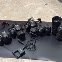 ٣ بديات • D1000 D1200 D4000 • عدسات ١٨-٥٥