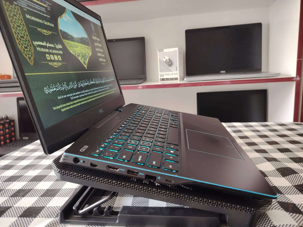 لابتوب گيمنگ 1660ti 6GB Cori7 gen 10 H برام 16GB 🔥🔥
💻 DELL G3 3500 GAMING

إذا تريد جهاز يجمع بين قوة المعالج + كرت شاشة قوي + شاشة 144Hz، فهذا الجهاز يستاهل اهتمامك 🎮🔥

━━━━━━━━━━━━━━

⚙️ المواصفات:

🎯 المعالج: Intel Core i7 — الجيل العاشر H

🎮 كرت الشاشة: NVIDIA GTX 1660 Ti — 6GB

🧠 الرام: 16GB DDR4

🚀 التخزين: 512GB SSD

🖥️ الشاشة: 15.6" Full HD

⚡ معدل التحديث: 144Hz

━━━━━━━━━━━━━━

🎮 مناسب للـ Gaming

🎬 التصميم والمونتاج

💻 البرامج الثقيلة

⚡ والاستخدام اليومي السريع

💰 السعر: 790,000 دينار فقط

🚨 الكمية: قطعة واحدة فقط

━━━━━━━━━━━━━━

🛡️ الضمان: [ 15 يوم ]

🚚 التوصيل: متوفر لجميع المحافظات

📦 فحص وتجربة الجهاز قبل الاستلام

━━━━━━━━━━━━━━

📞 للطلب والاستفسار:

📱 [***********]

📍 العنوان: [بغداد الامين الثاتية] 

🌐 مكتب الريادة للحاسبات
