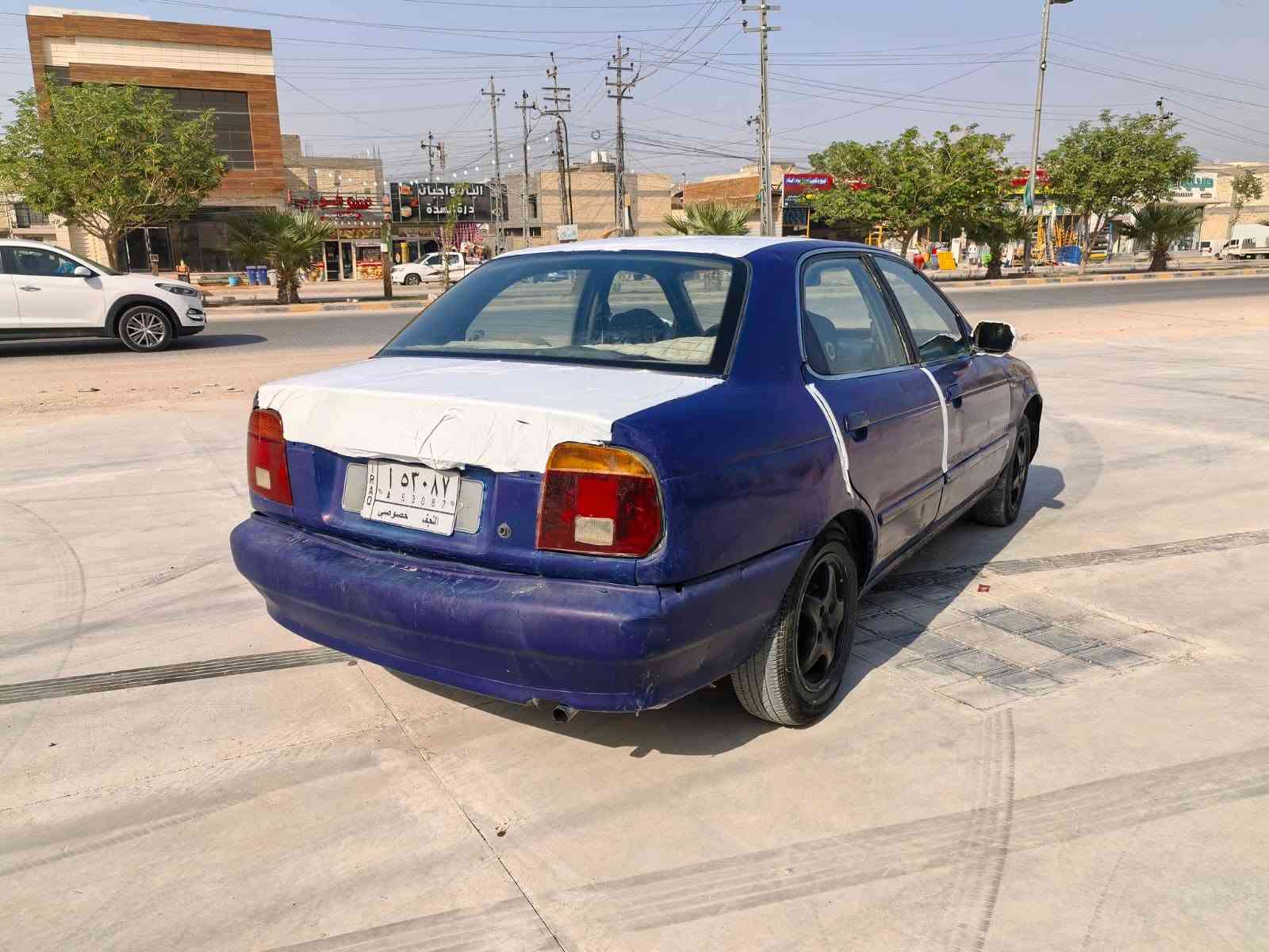 سازوكي مديل 2001
السعر 18 ورقة 
مكينة وكير جديد كورلا 1600
كير اوتوماتيك 
كهربائيات كلها شغالة 
سيارة جاهزة 
رقم نجف شرط التحويل اكاتبك مع راعيها 
عنواني نجف اتصال فقط 
***********
