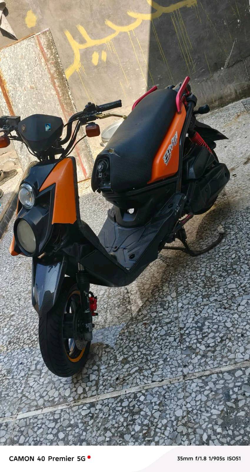 سكنس جبلي للبيع دراجه نضيفه مكينه ناعمه ونضيفه كهربائيات شغاله اشاير شغاله سلف نكره لون برتقالي اوراق موجوده مكاني بغداد مدينه الصدر ***********