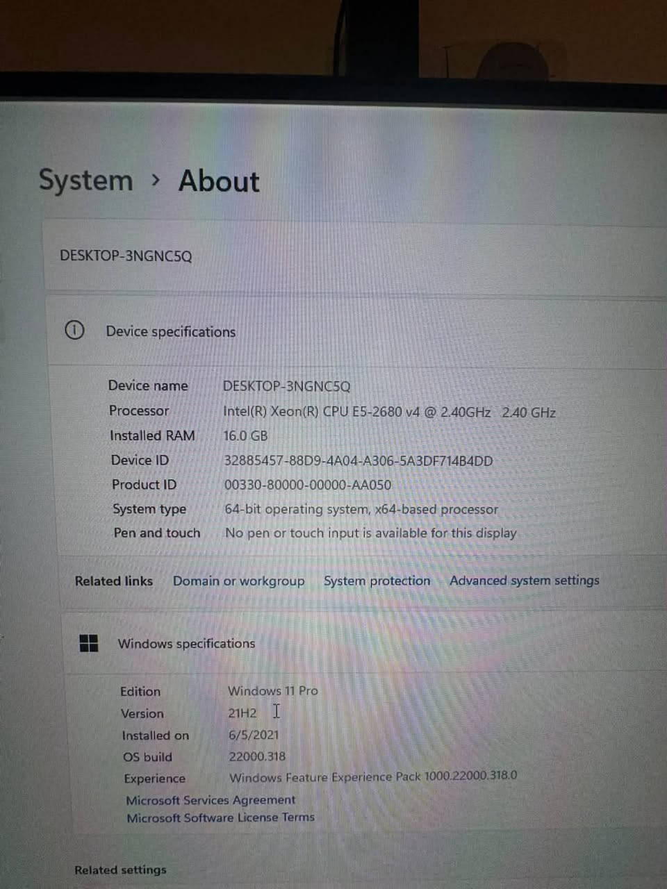 كرت شاشة RX580 • معالج Xeon E5 • رام 16GB