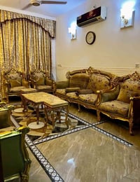 تخم زان تركي • ١٠ مقاعد • طاوله مرمر