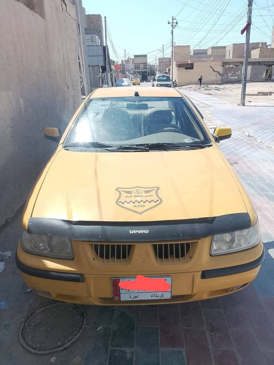السلام عليكم سياره سمند للبيع موديل 12 تخم تواير جديد تخم وياله جديد قبل شهر حداديه 50ب100 رقم كربلاء مكان السياره كربلاء حي النضال غرامه عليها 100 هيئه مصفره السعر 26 بها مجال حك الجيه رقم الهاتف ***********
