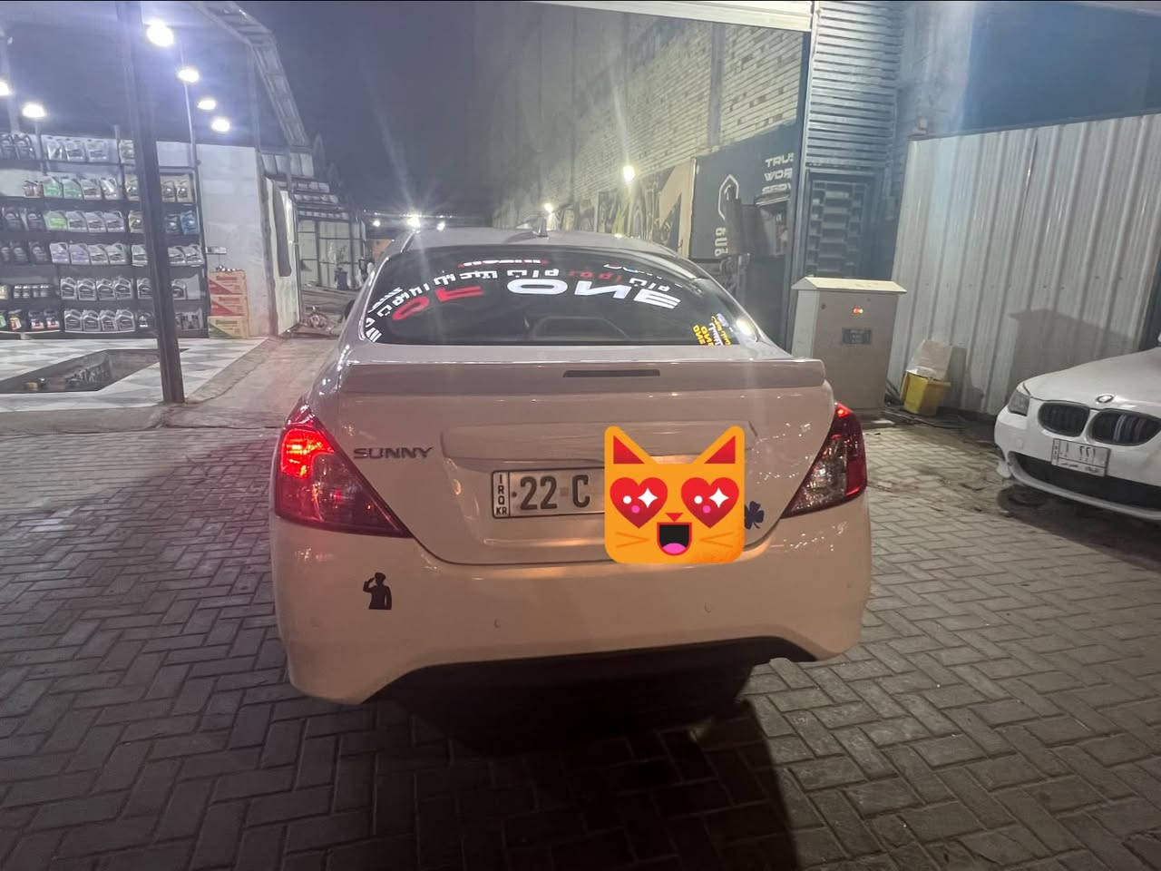 يا الله
نيسان صني هندي بليته زركة 
مكان البصرة المعقل 
موديل ٢٠٢٤ ماشية ٤٦ ك
تريد تحويل او تريد وكالة 
سعر ١٢٢ وبيها مجال 
بيها بارد بسيط اب قبق البانزين وباب العربي 
رقم الهاتف متوفر واتساب ***********
