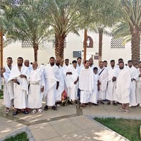 عمرة • الحجاج العراقية • رمادي شارع النخيل