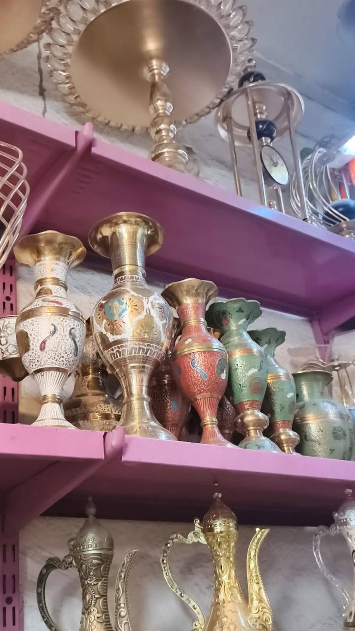 مزهريات • نحاس • ديكور