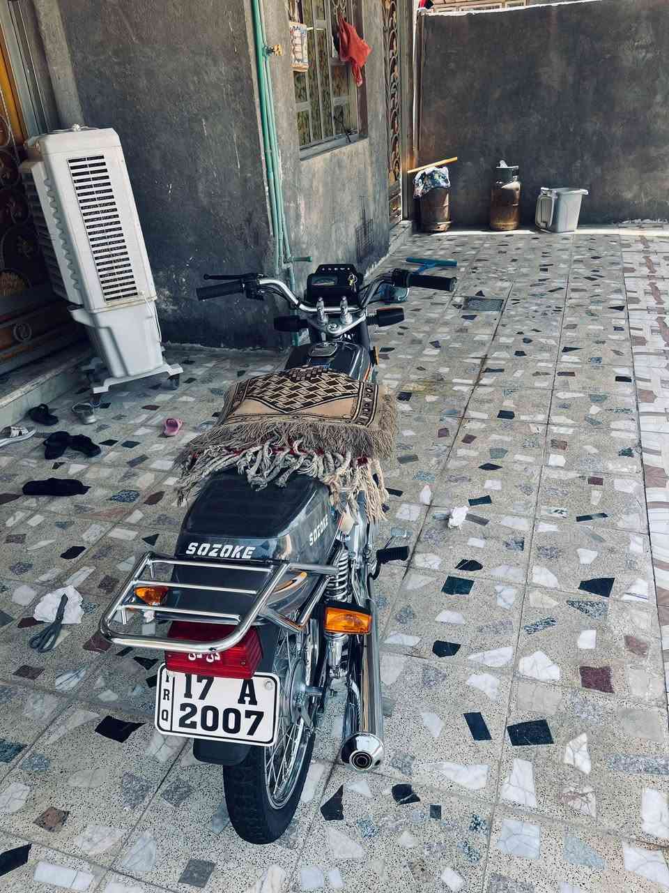 دراجهه ساسوكي للبيع دراجه نضافه فول دراجه جاهزه مابيه نقص اوراق سكنر السعر خاص 
‭***********‬

