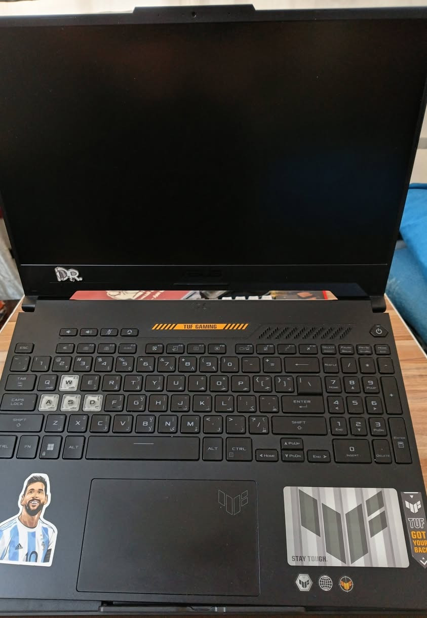 اسوس TUF F15 • RTX 3050Ti • كيبورد ضوئي