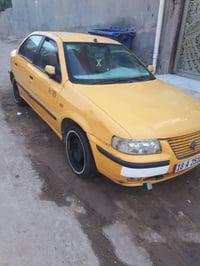 سمند موديل 11 ناطقه رقم بابل انكليزي سنويه جديده ل 27 هيئه مصفره عليها...