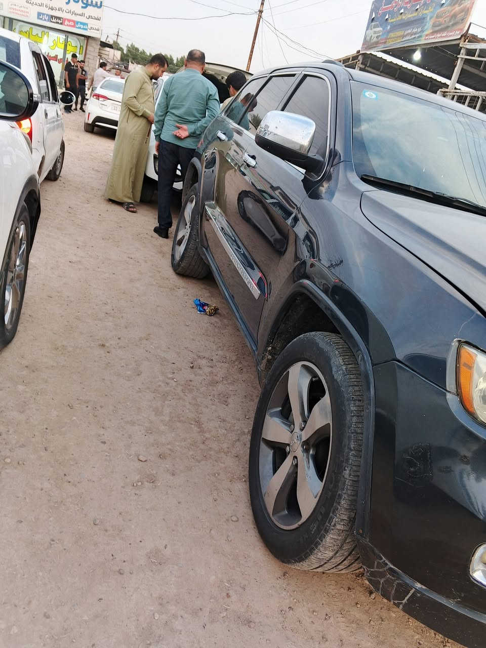 جيب ٢٠١٣ • رقم بغداد • حادث خلفي