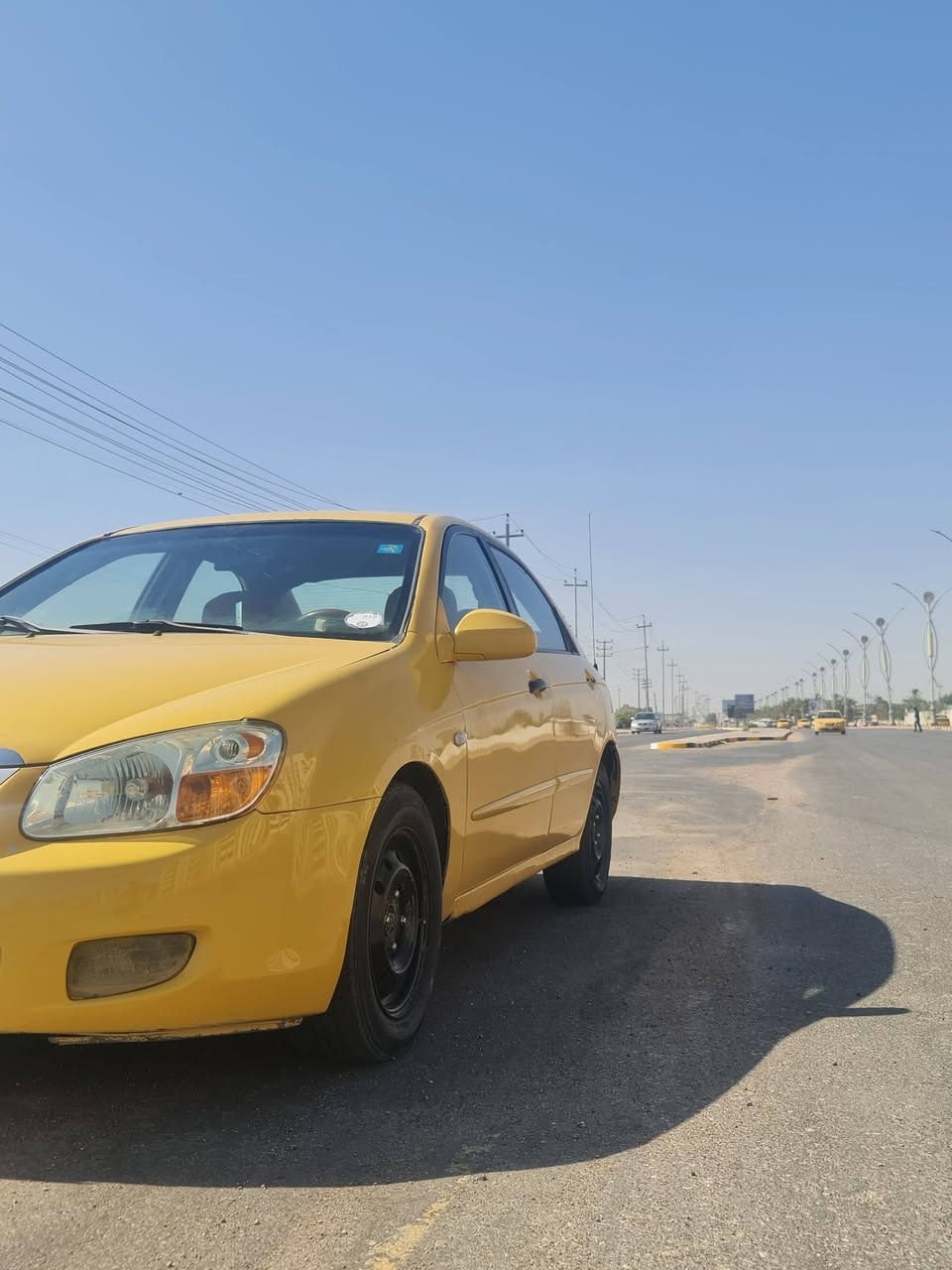 كيا سبكترا موديل 2009 حادثها جاملغ وبنيد وبيها دحجه بسيطه بالجاملغ الخلفي موضحه بالصور تبريد شغال مكانها الديوانية 
للتواصل ***********
