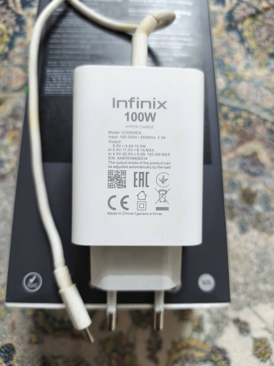 سلام عليكم جهاز انفنكس نوت 50برو +5G للبيع ذاكرت الجهاز 256 رامات 12+12_24
الجهاز نضيف نضافة 90/100 الشاشة 144 ببجي 120فريق حقيقي هرتز بطارية خير من الله كامل ملحقاتة شاحنة 100واط الاصلية مالتة وشاحنة واير لس الاصلية مالتة 50واط سعر الجهاز 400الف وبي مجال مكاني بغداد مدينة الصدر الاستفسار 
*********** اذا مو شراي لا تكسر بل سعر
