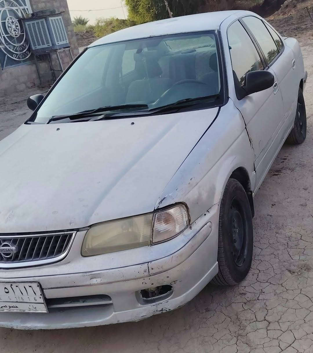 نيسان صني موديل ٢٠٠٠ رقم بابل محوره گير عاطل بگ ماكو ب ٢٥ مكانه ديوانية مالكه نجف ***********
