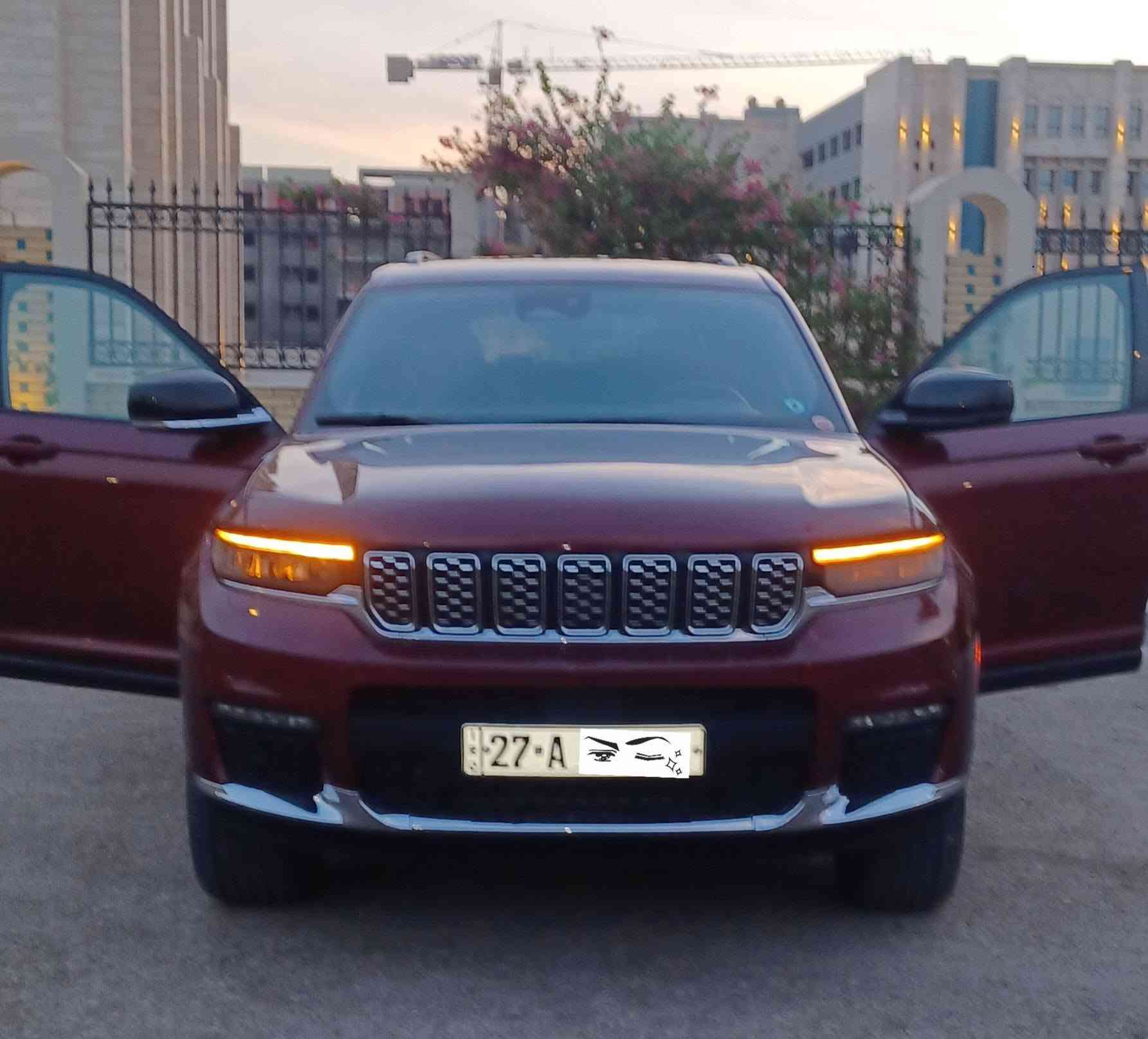 يالله جيب شيروكي موديل 2024 وارد امريكي ماشية 12 رقم ذيقار شهداء  بسمي 
مواصفات فول عدا الفتحة 
مكينة ٣٦٠٠ وكير وحدادية وتبريد❄️ وكهربائيات وتايرات كلهة جديد بلادي حادثهة جاملغ وشوية من البنيد والباقي بلادي السيارة جاهزة فول 
السعر 250$ وبيهة مجال للطيبين 
مكاني كربلاءرقم صاحب السيارة(***********)
