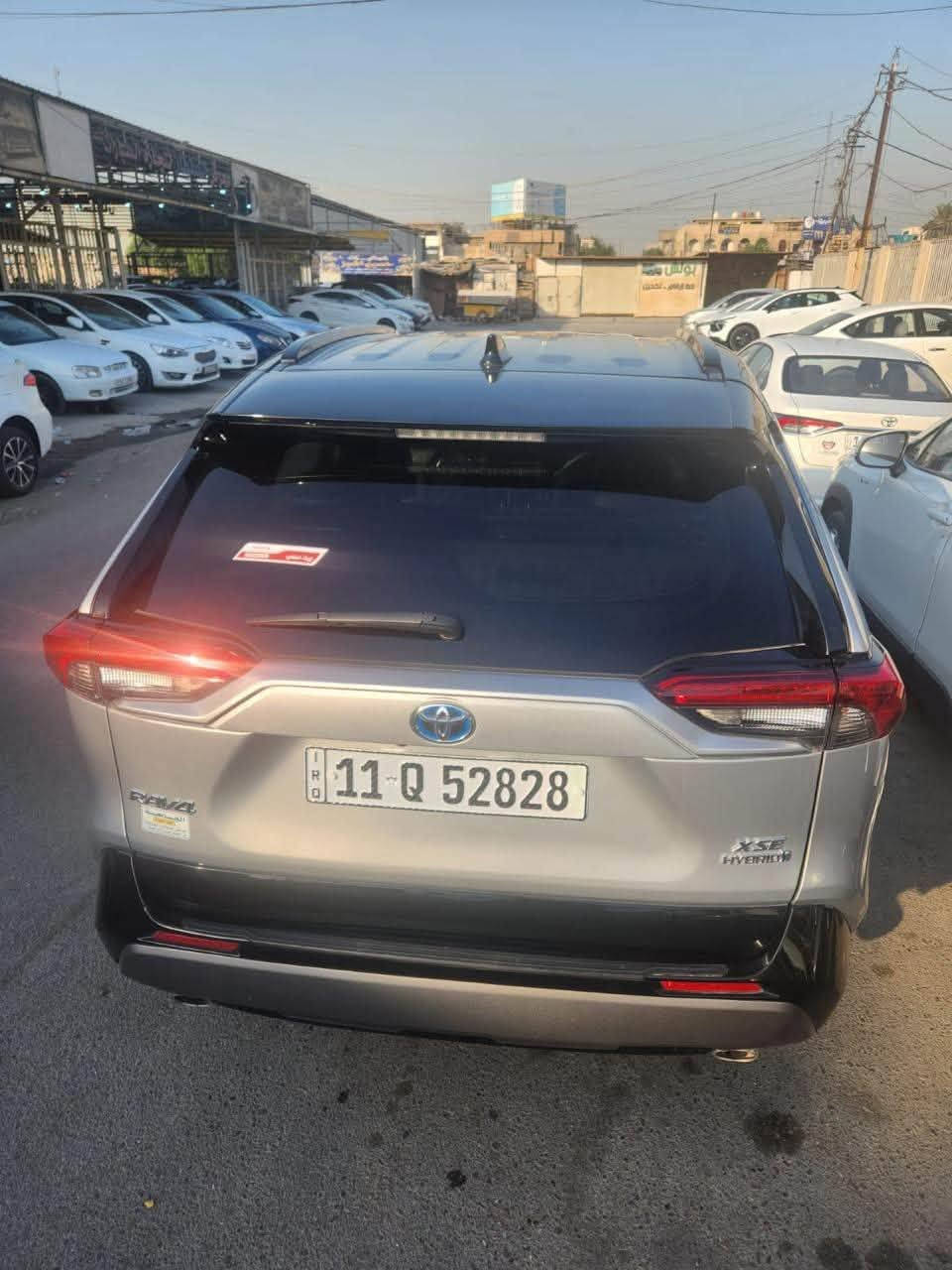 راف فور هايبرد 
XSe (فول مواصفات)
موديل ٢٠٢٤
لون سلفر قمارة اسود 
كشنات جلد تدفئه 
كشنات خزن 
تبريد خلفي
4 بصمات
المواصفات
رادارات امامي وخلفي وجانبي 
سلايد
نظام صوت JBL
ابل كار بلي
شاشه كبيره 
ترحيب
دخول ذكي
شاشة كبيرة
الجنطة الخلفية كهرباء(تفتح بالقدم)
تدفئة وتبريد بالكشنات
تدفئة كشنات خلفية والستيرن
كشافات امامية
3 وضعيات قياده
اوتو هولد
نقط عمياء 
توقف ذاتي
اناره داخليه لد
حادثها باب جنطة جدا بسيط
المكان بغداد البياع
سياره باسمي تحويل نفس اليوم
سعر 253 بيها مجال 
رقم بغداد
***********
