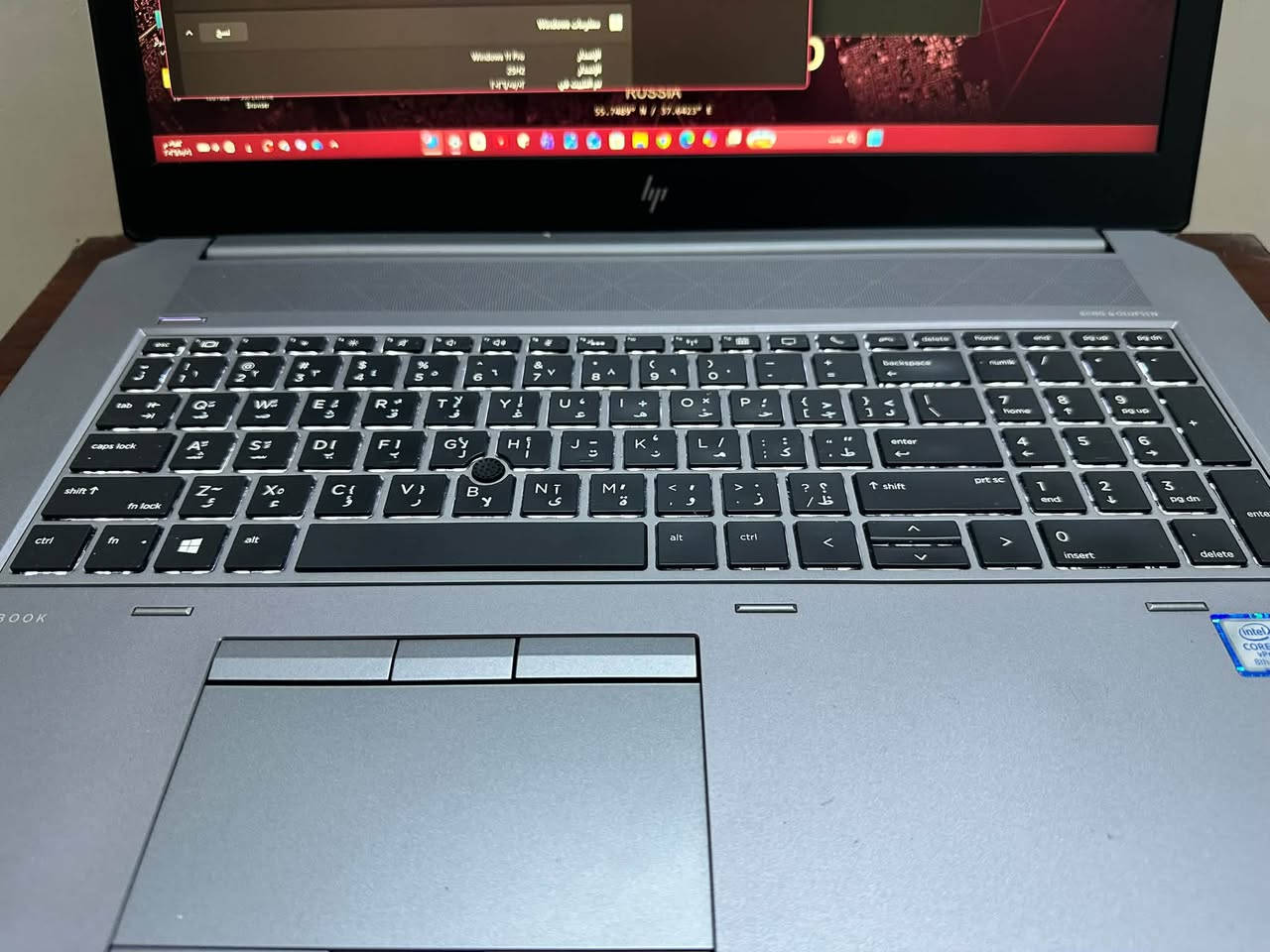 HP ZBook 17 • Quadro P2000 • رام 16GB