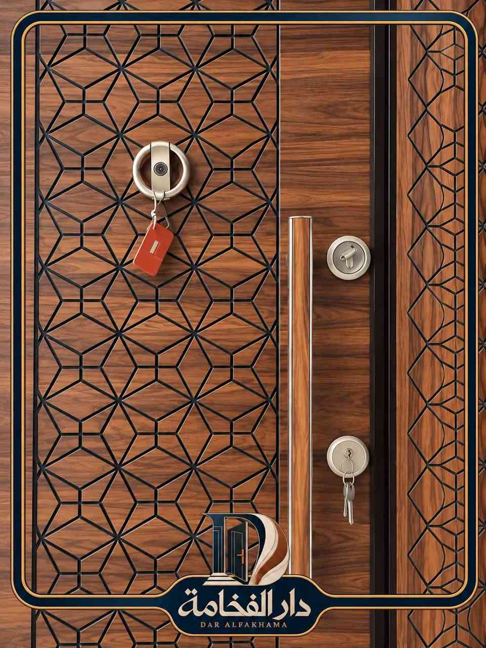 باب خارجي • تصميم عصري • عازل صوت