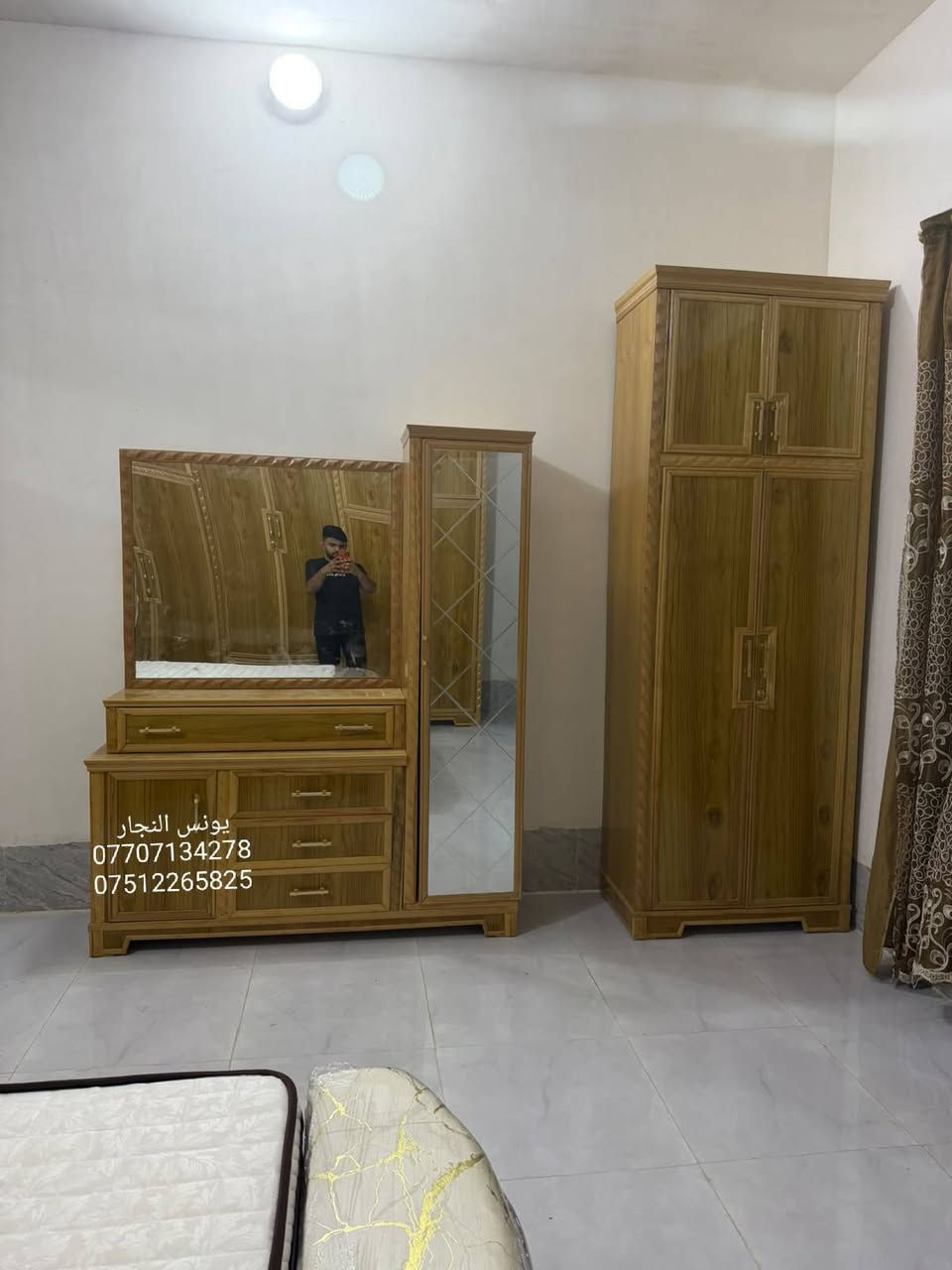 بالتقسيط بالتقسيط بالتقسيط غرف نوم بالتقسيط وبدون مقدمه
جميع انواع غرف النوم الصاج (نقدا) و (بالتقسيط) على 18 شهر بدون مقدمة
يوجد نظام استبدال الغرفة المستعملة بغرفة جديدة و الاتفاق على الفرق
العنوان الموصل الايمن الصناعة القديمة اليابسات بالقرب من جامع ابو زعيان
يوجد فصال حسب الطلب
***********يوجد واتساب
***********يوجد واتساب
المشمولين بالاقساط جميع الموظفين والمتقاعدين وابطال الداخلية والدفاع  والوريث على مصرف الرافدين حاملي بطاقة الماستر كارد
التسديد يكون يدوي او الكتروني على رغبه الزبون
