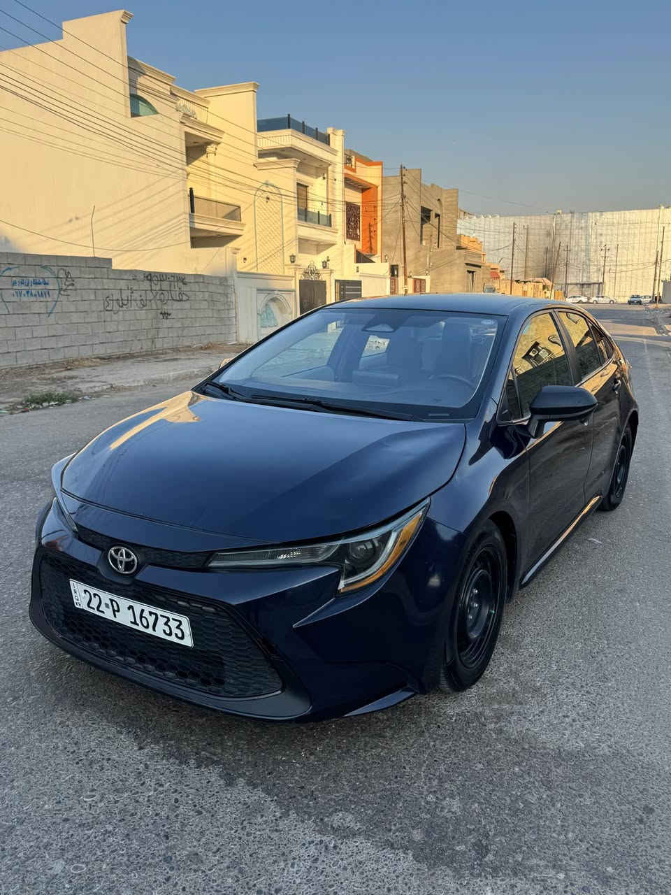 Toyota .corolla

موديل 2023
فئة LE..المرغوب 
حجم المحرك .2000
لون ازرق
وارد امريكي  
ماشية 50 mi
مواصفات LE معروفة 
شاشة كبير
كامرة
تحكم استيرن
بلوتوث 
واير ليس
تحديد سرعة
سنويه هزه براد جديد لحد 2030 
بطاقة بانزين موجود 
تحويل وكاله شرط ثاني يوم 

ضرر سيارة موضوح بل منشور سونار مع رقم شاصي
  5YFB4MDE9PP018636
كير محرك شرط بدون صرف و بخار 
حجر بلادي  
مكان سيارة 🚗 كركوك 
الرقم: *********** كركوك, العراق
