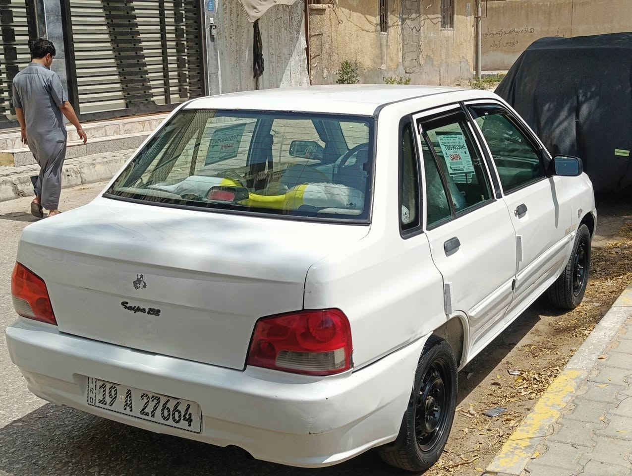 للبيع سايبا منغولي موديل 2010 مكفولة كفالة عامة من الضربه و الصبغ والتبديل ومحرك وكير مكفولات وتبريد ثلج🥶 وكهربائيات كلها شغاله رقم كربلاء انكليزي بأسمي سنويه لل31 العنوان كربلاء حي القدس السعر 37 وبيها مجال للاستفسار الاتصال على الرقم ***********
