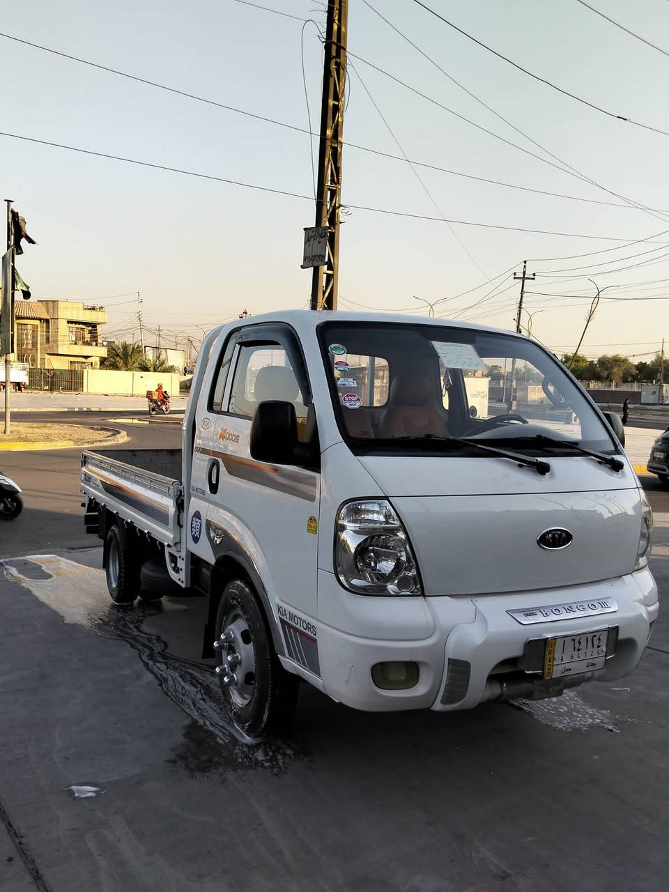 السلام عليكم 
كيا فحل لبيع موديل 2008 رقمها بغداد  شرط التحويل 
مكينه 4000 جديده لا صرف ولا بخار ولا تنقيص
وكير ومكينه واكسل وشاصي ورقم شاصي كل مكفول 
تخم تاير جديد شاده تاير خلفي محور 14وستد 27 
ودوشمه درجه اولى مدوشمه سياره جاهزةكبل لشغل 
السياره مكفوله من الضربه والكص والتبديل عده صبغ بل دوسات والصفاحيات فقط والباقي مكفول 
العنوان بغداد البلديات 📍 السعر 105 وبيه مجال بسيط الرقم ***********
