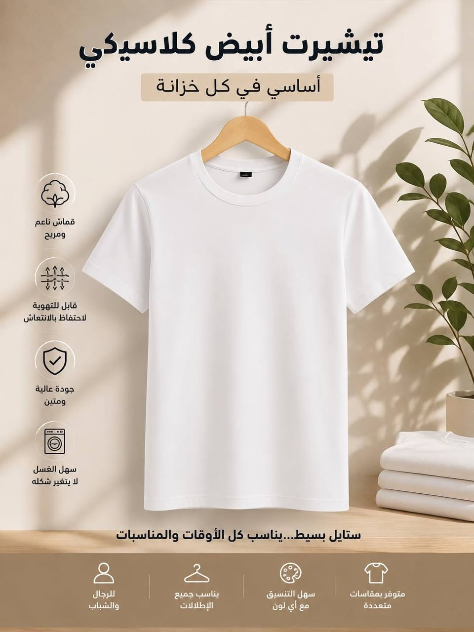 السلام عليكم 👋
🦋متوفر ملابس رجالية (تيشرتات، شورتات) كمية محدودة 
💬للحجز والاستفسار مراسلة الصفحة أو واتساب ***********
🚚يوجد توصيل الى جميع المحافظات
