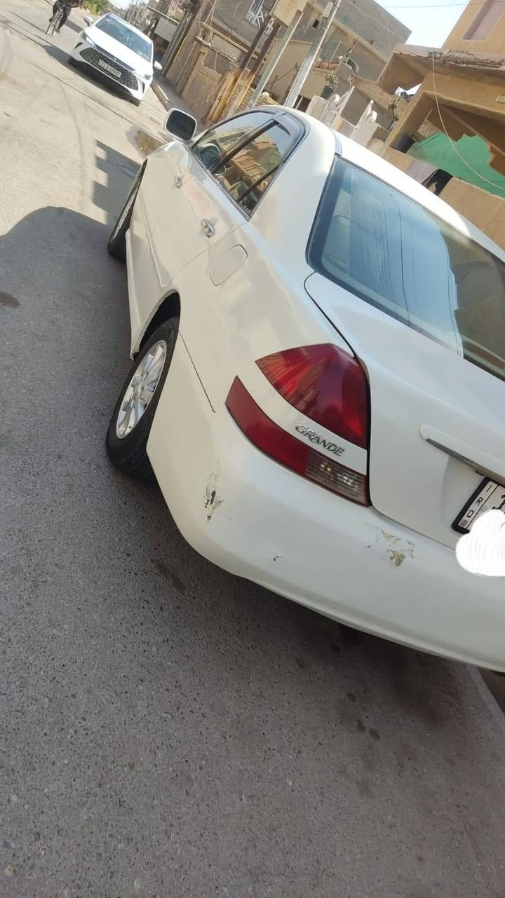سلام عليكم سياره مارك كراند ٢٠٠٢ ياباني مكينه وكير خير من الله وتبريد ثلج سياره بيع ومراوس والسعر 70 وبيها مجال لشراي ***********

