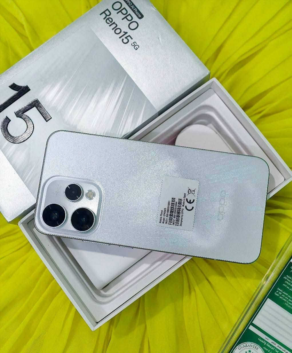 السلام عليكم oppo reno 15 g5 ذاكره 512 عشوائيه 24 معالج قوي جهاز غني عن التعريف تصوير القمر بوضوح غراضه كامله نضافه١٠٠ مكفول من كلشي اقوه شي يشغله بالألعاب للبيع ب ٧٥٠ قفل مكاني نجف للاستفسار ***********
