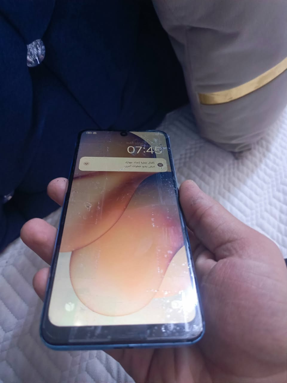 سلام عليكم جهاز ريدمي not 12 🩵
ذاكره 128 مبدل شاشه مابيهه اي عيب كامراته تخبل سماعات داخلي خارجي فول سيمكارت اي عيب مابي شرط سعره 90 الف بي مجال 
*********** واتساب
