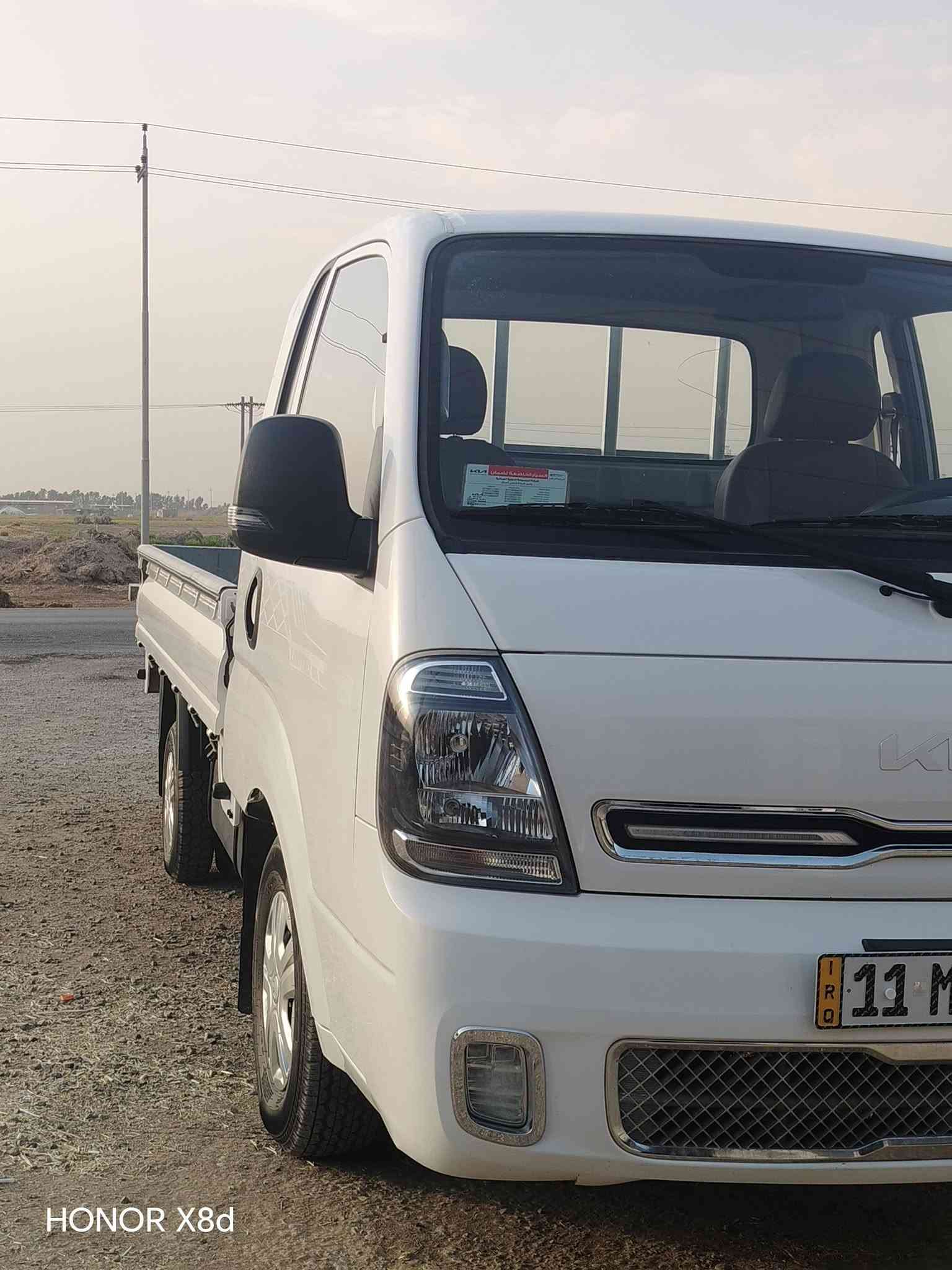 سلام عليكم كيا للبيع موديل 22 مكفوله كفاله عامه السياره وضع شركه ماشيا ١٠٠ ألف تبريد ثلج رقم بغداد إنكليزي جاهزه للعمل ***********

نص مكتوب في الصور:
- HONOR X8d