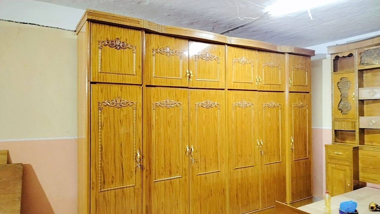 غرفة هودج • ٦ قطع • خشب عراقي