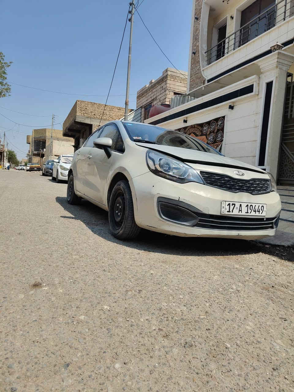 كيا ريو خليجي🚘 موديل2014 رقم مثنى الدولي بسمي  تحويل مباشر 🚦مصفره غرامات     السياره🚘  بيها جراد حزام
مكينه وكير شرط الفحص لاتبخير ولاتنقيص حجم المكينه 1600
تبريد منظومه كامله جديده من راديتر للفريز ثلج🥶  حداديه جديده تخم تاير🛞 جديد كهربائيات كلها شغاله دواخل كلش نضيفه ريمونت سنتر لوك شغال
الحماوه كيج مو كلوب 
السعر💵 75وبيهه مجال للشراي وتدللون
المكان🏠 ذي قار مركز حي اور
للاستفسار الاتصال 📞☎️على الرقم ***********
كيا ريو خليجي🚘 موديل2014 رقم مثنى الدولي بسمي  تحويل مباشر 🚦مصفره غرامات     السياره🚘  بيها جراد حزام
