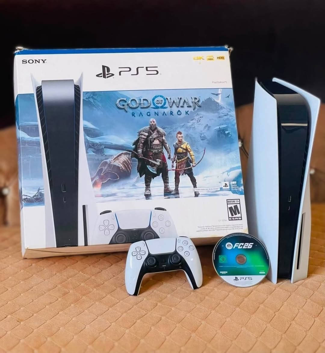 🎮 بلايستيشن 5 فات (نسخة أقراص) للبيع المستعجل مع ألعاب قوية 🎮النوع: PS5 Fat (نسخة الأقراص CD).الحالة: نظيف جداً وبحالة ممتازة وبدون أي مشاكل.الملحقات: يده أصلية واحدة + الكارتونة الأصلية + كافة الوايرات الأصلية.الأقراص (CD): قرص لعبة FC 26 الأصلية.الحساب (مدمج مع الجهاز): حساب محمل بألعاب كاملة مشتراة:FC 23The Last of UsRayman LegendsA Way OutIt Takes TwoConstruction Simulatorالبيع: مستعجل جداً.السعر: 700,000 دينار عراقي (قابل للتفاوض البسيط للشراي الصامل).📍 الموقع: الموصل.📞 للتواصل السريع (واتساب): ***********
