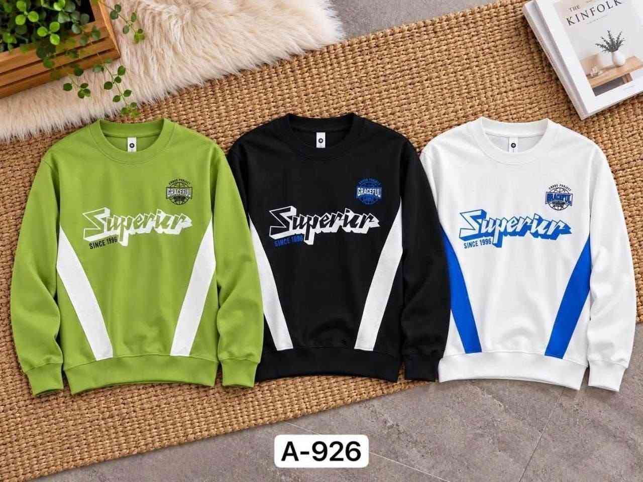 حلقه صيني قطن ماستر

الشد 80 قطعه 15 الف

الشد بي 3 الوان استندر

قياس M / / 4XL ق 👍 الحجز والاستفسار ع رقم واتساب (***********)

نص مكتوب في الصور:
- A-923
- A-926
- 996-3
- 954-11
- A-932
- 954-5
- 954-3
- 954-8
- A-830