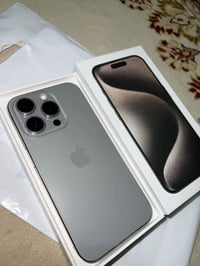 آيفون ١٥ برو ماكس • ٢٥٦ • تيتانيوم