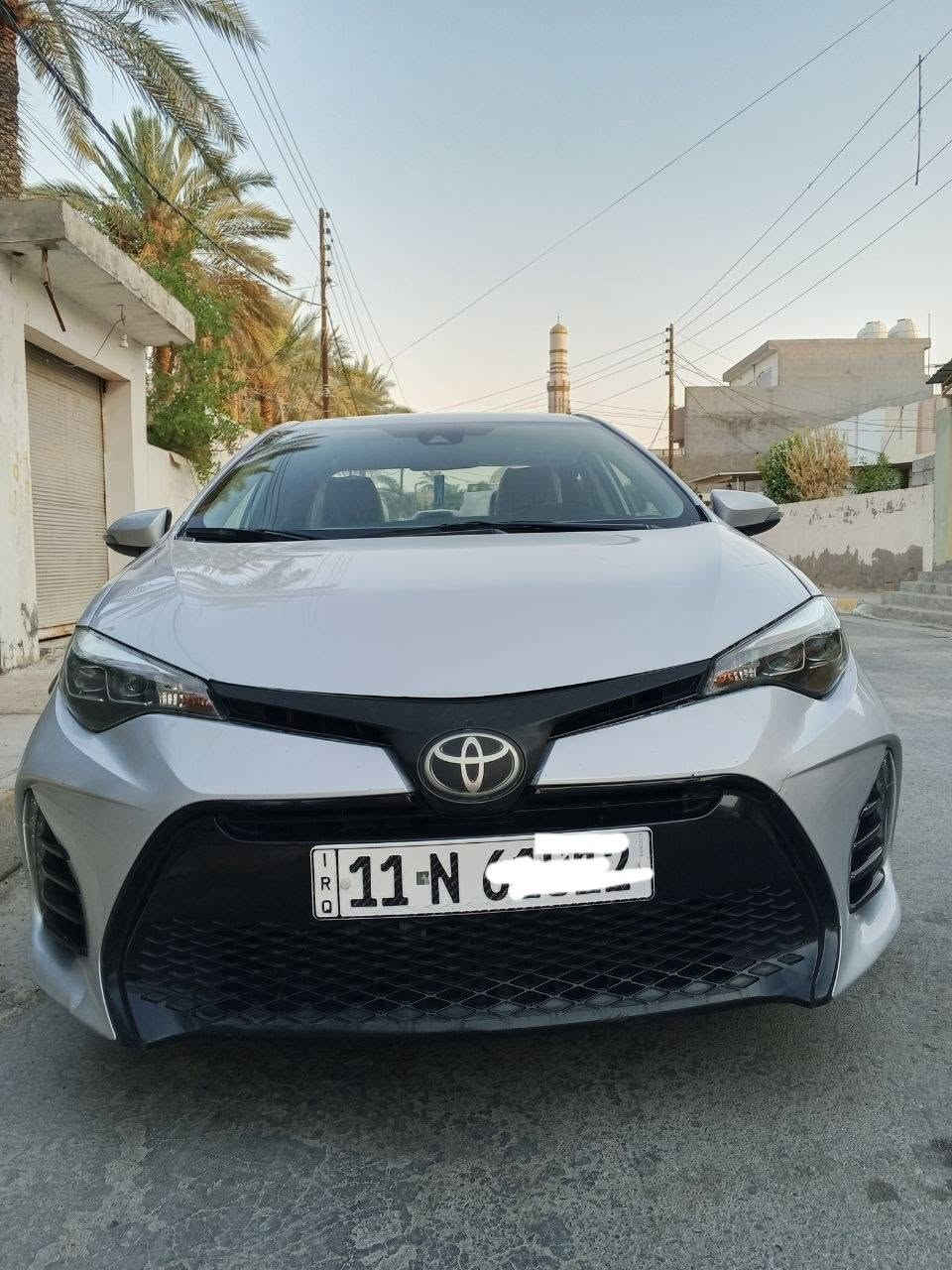 السلام عليكم
كورلا أمريكي ٢٠١٨ SE  
رقم بغداد بأسمي تحويل مباشر
كفالة محرك كير صدر
تحكمات 
شفتات 
اشاير بالمري 
رادار
حجر بيئة 
تبريد ثلج
مكان السيارة ديالى  المقدادية
للأستفسار     ***********
