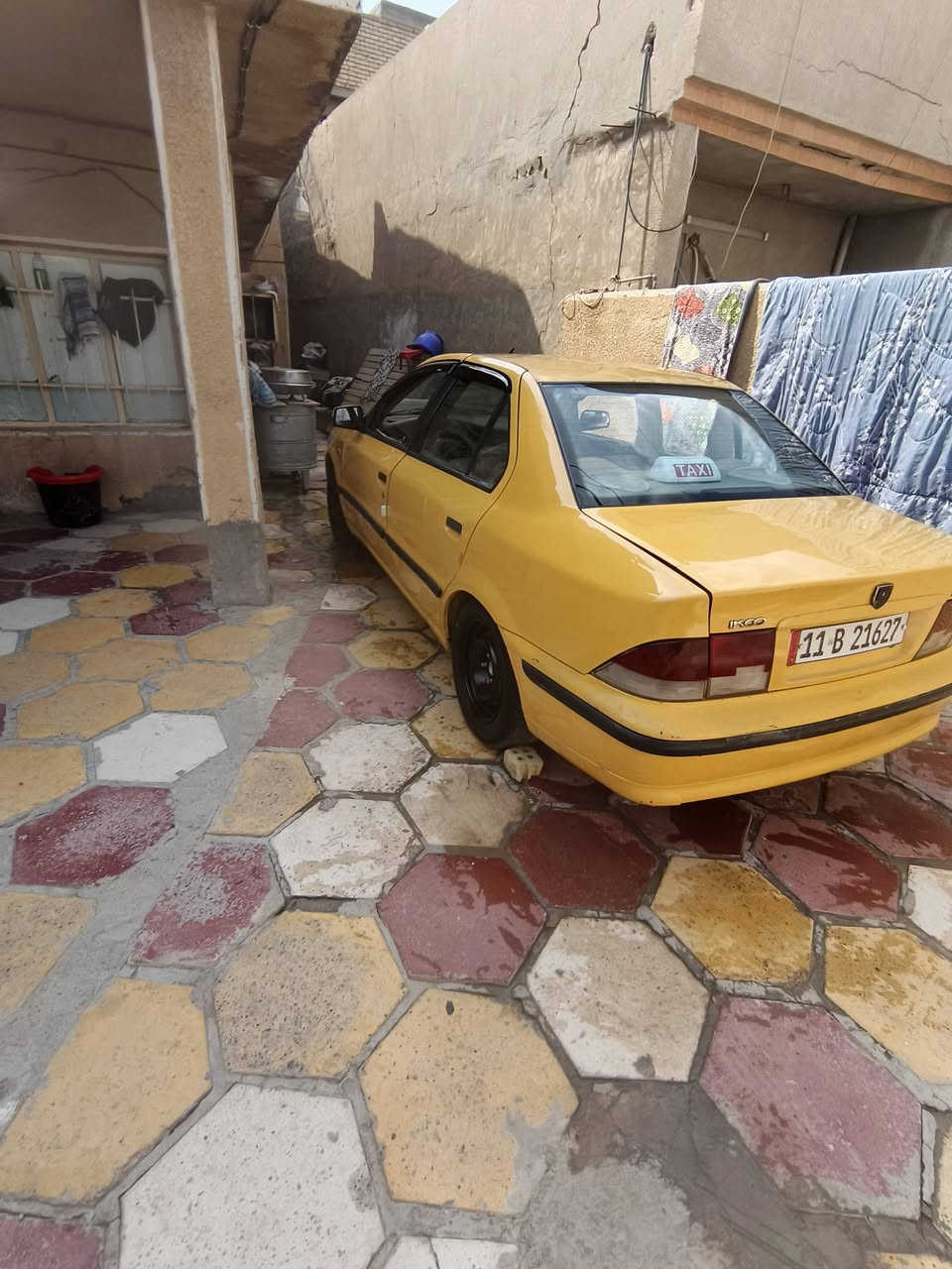 سلام عليكم سمند موديل ٢٠١١ المكان بغداد حسينية المعامل السعر ٢٥ بي مجال  هاتف ***********
