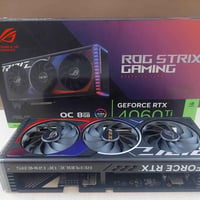 RTX 4060 Ti • أسوس ROG • مستعمل نظيف
