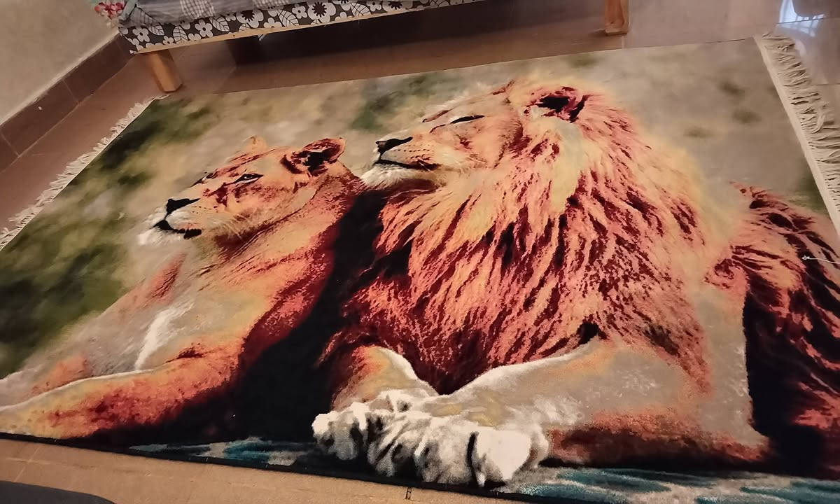 زولية كاشان • ٧٠٠ شانه • ١٥٠×٢٣٠