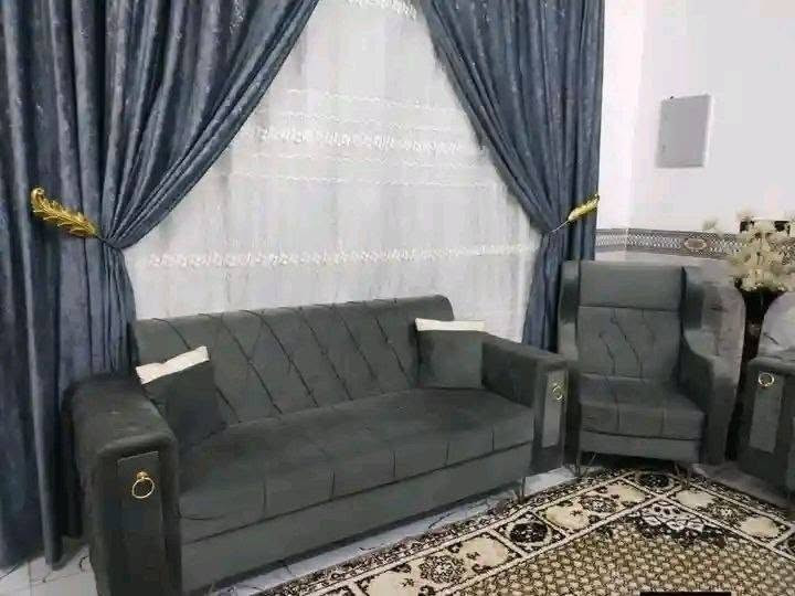 عرض خاص  خلال اسبوع فقط 

سعر 385فقط 
قماش قديفه رجل عظم عاج ويا 4كوشات فقط 
❌❌❌❌❌❌❌❌❌

أنتبااااه إلى لأسعار 
ال١٠ مقعد   385
ال٩مقعد  360
ال٨ مقعد   325
ال٧مقعد  295
ال٦مقعد  260
ال٥مقعد  225

توصيل داخل بغداد مجانا  اطراف15
صنع عراقي  
أحدث التصاميم الفنية 
🖍الشغل حسب طلبكم من ناحية اختياركم الالوان وعدد المقاعد 
⭕️مواصفات العمل 
♦️اسفنج. مميز 
⭕️ الخشب مقعد مضغوط
رجل عظم عاج  

⭕️القماش 
 قديفه 

❇️قياسات القنفات ❇️

العرض 75
190سم  القنفه الكبيرة ام ثلاث مقاعد 
150 سم القنفه الوسط ام مقعدين 
75 سم  الكرسي. 
🌹🌹🌹🌹
جميع الالوان متوفره
توصيل داخل بغداد مجاني أطراف 15

التوصيل  سريع 
للحجز ارسل
 الصورة 
والاسم 
ورقمين موبايل 
والعنوان
على الخاص

وتساب ***********
