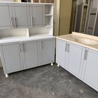 كاونتر MDF • ١م٢٠ • سنك مرمر
