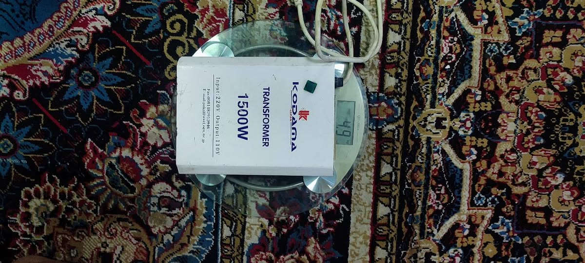 سلام عليكم شباب وشياب الكروب المحترمين عندي محولات كهربائية تحول من ٢٢٠فولت إلى ١١٠فولت
وحده قدرتها 
٣٠٠٠واط 
والثانيه 
١٥٠٠واط 
ياباني اصلي ملف نحاس سعر القطعه على ٥٠ الف مكاني بغداد وهذا رقمي للتواصل ***********
سلام عليكم شباب وشياب الكروب المحترمين عندي محولات كهربائية تحول من ٢٢٠فولت إلى ١١٠فولت
