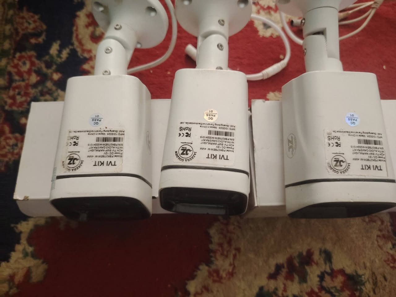 للبيع ٣كامرات شرط الشغل ٥ميكه بكسل سعرهن ٣٥ الف مكانهن النجف الشرف كوفه شارع ميثم التمار قرب دور الحوزه ***********
