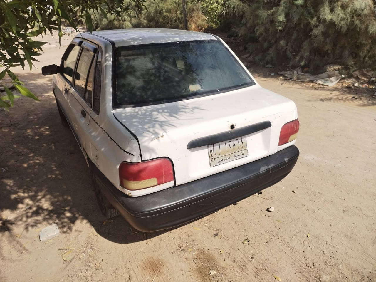 سايبه مديل 13جاهزه السياره مكينه كير جدد حداديه جديده تخم تاير جديد كهربائيات كل شغاله رقم قادسيه صاحبها متوفي اكفلها عن سرقه وطلب عشاير فقط
حلوه ترايه السياره جاهزه
السعر 16ورقه رقم الهاتف *********** واتساب مكاني نجف
